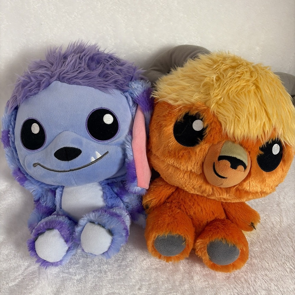 Butterhorn Snuggle Tooth Funko Wetmore Forest Monsters‎ Jumbo Plush Lot 14"